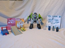 Angry Birds Jenga Transformers Bumblebee Battle Game and Transformers Telepods