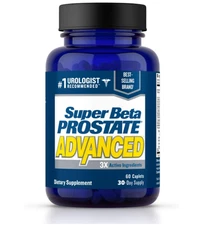 Super Beta Prostate Advanced Prostate Supplement for Men 60 Caplets- EXP 01/2028