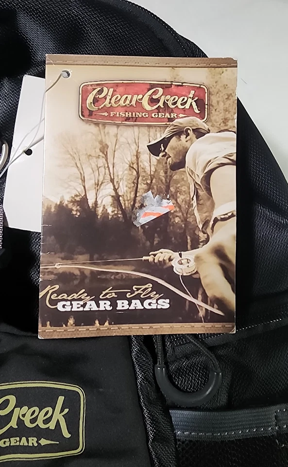 Mochila de pesca con honda CLEAR CREEK multifuncional bolso de hombro individual NUEVO con etiquetas Foto 3 de 4