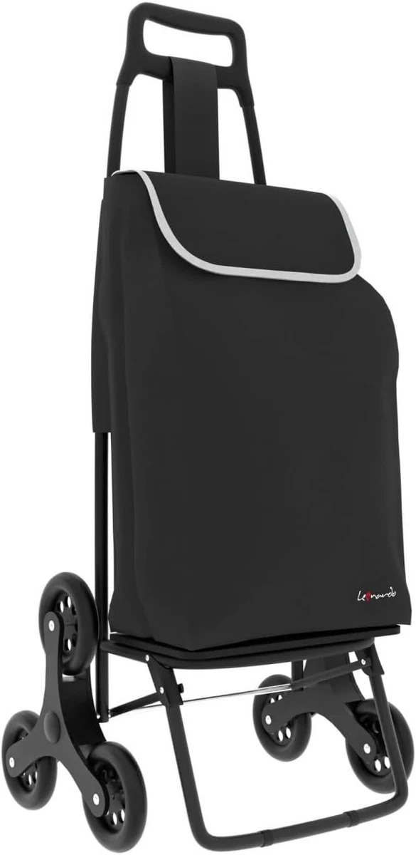 ELL Trolley Cesta Per La Spesa Tortora, 34 Litri, Con Rotelle, Dimensioni 46x35x41 Cm, Capiente E Pratica Per Fare Compere Al Supermercato