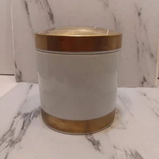 Vtg Limited Edition Tiffany & Co Canister Jar 24k IBM Field Enginering 1964-1984