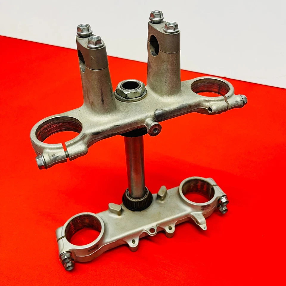 CR85 Triple Abrazaderas Árboles Completo Original OEM HONDA CR 85 R RB (2003-2008) Foto 3 de 4