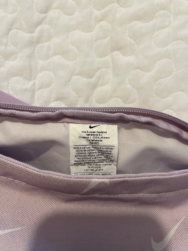 Nike Sac Banane Femme Rose Logo Sport Polyester - Photo 2/2