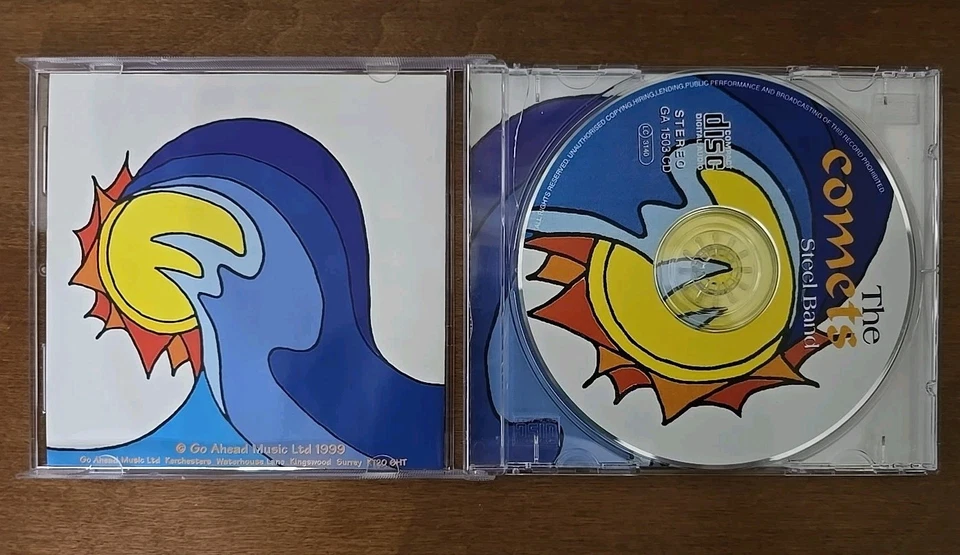 THE COMETS STEEL BAND PANACHE 1999 UK IMPORT NM Foto 3 de 3