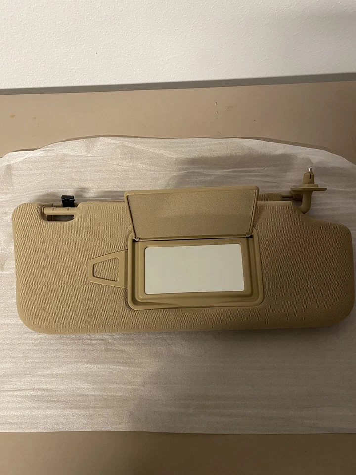 Parasol beige para pasajeros Mercedes-Benz Clase E 2007-09 W211 E350 E550 OEM Foto 2 de 4