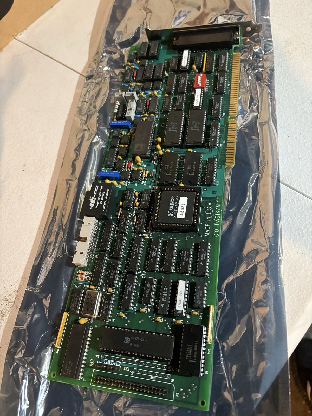 ComputerBoards CIO-DAS16/M1 ISA Data Acquisition Card Xilinx DAS16M1 Vintage