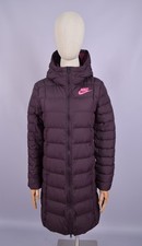 Womens Nike NSW Down Fill Parka Hooded Jacket Size XS Purple