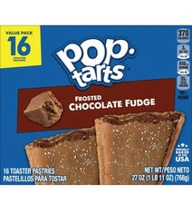 🔵 New Kellogg’s Pop Tarts FROSTED CHOCOLATE FUDGE Brownie Pastries Box (16ct)