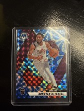 2024-25 Panini Mosaic - Donovan Mitchell #102 Reactive Blue Mosaic Prizm