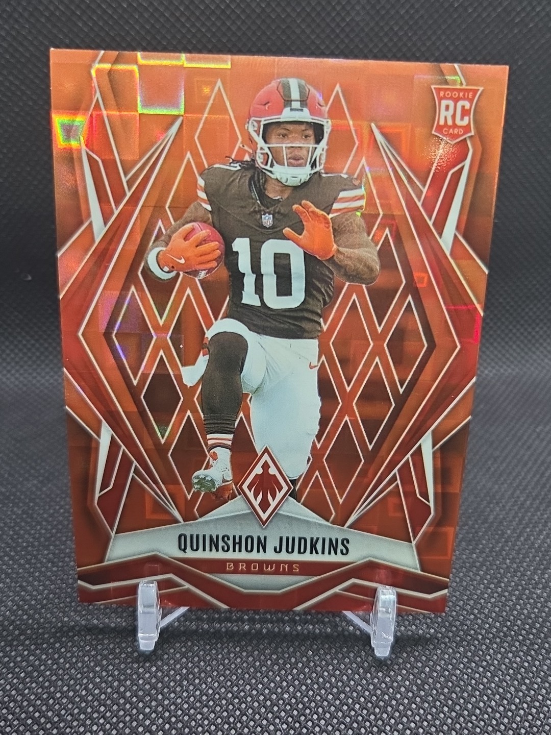 2025 Panini Phoenix Quinshon Judkins Orange Pandora /189 RC #191