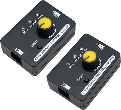 2Pack RC Servo Tester Centering Tool ESC Motor Checker Built in BEC 3CH High Pre