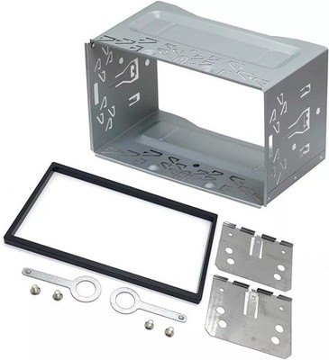 Universal Double DIN Car Stereo Radio Headunit Fitting Cage Mounting For Car SUV