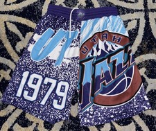 Mitchell & Ness Hardwood Classic Utah Jazz Shorts Size M