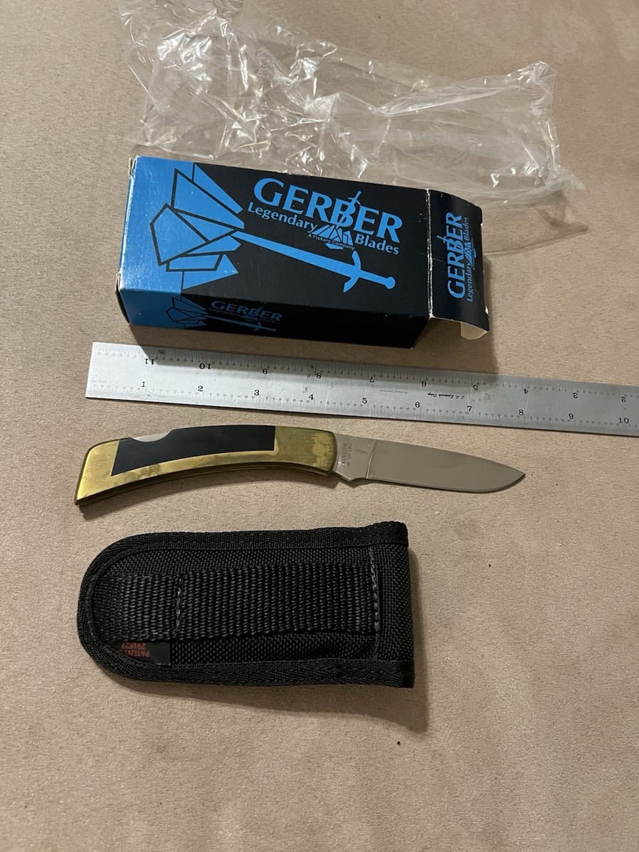 Scarce Gerber Sportsman IID V-Steel Knife NOS in Box Portland 