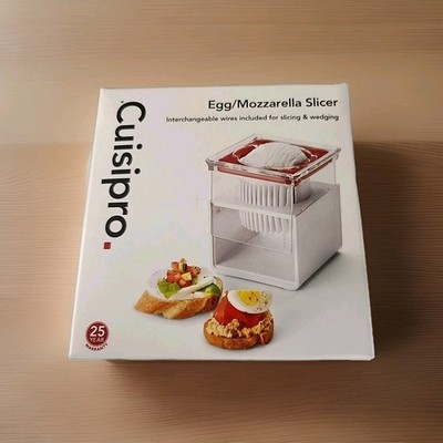 New Cuisipro Egg/Mozzarella Slicer Slices Dices Wedges Dishwasher Safe NIB