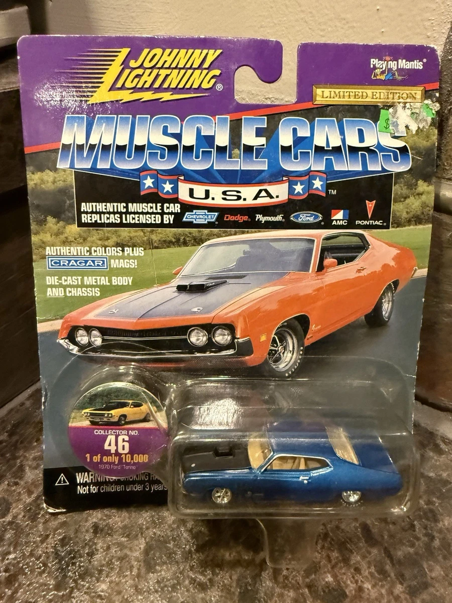 Baja classique vintage Johnny Lightning 1970 bleu foncé bel état