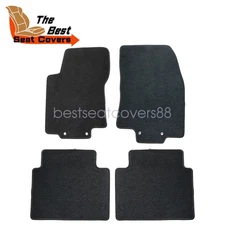 2014 2015 2016 2017 Fits Nissan Rogue Front & Rear Row Floor Mats Carpet Velour
