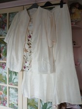 Kirsten Krog Design Silk Suit Size 22