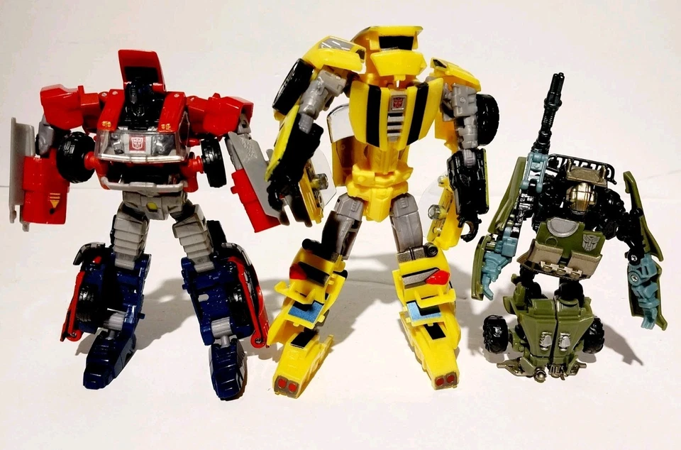 LOT OF 5 TRANSFORMERS ~ BUMBLEBEE ORION PAX SKYHAWK ~ - Image 2 of 4