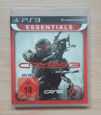 Crysis 3 Essentials PS3 PlayStation 3 100% Uncut Deutsch USK 18
