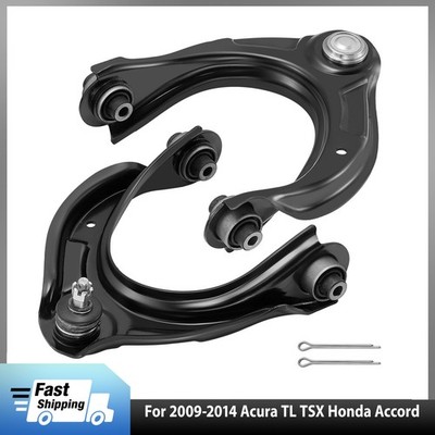 Pair Front Upper Control Arm t for Honda Accord 2008-2012  Acura TL TSX 2009-14