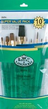 Ultra Short Sable/Camel Super Value Pack Brush Set 10/Pkg