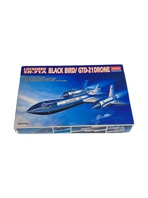 Academy Plastic Model Fa033 Lockheed Sr 71A Blackbird Gtd 21 Drone Fy177