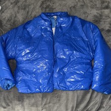 Giacca Club Paradise Puffer blu taglia grande L nuova con etichetta