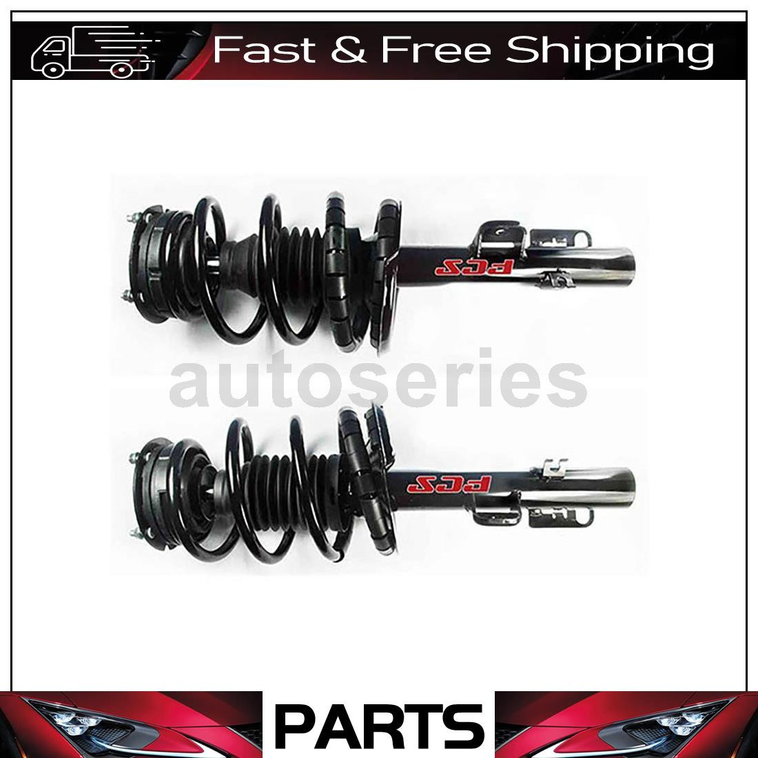 Front Left & Right Strut and Coil Spring Fits 2005 Ford Freestyle