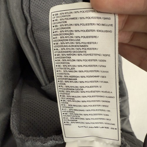 Vintage NIke TN Jacket Mens Size Medium Grey Full Zip Tech Zip Y2K Thumb Holes - Picture 13 of 17