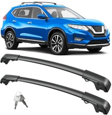 300lb Lockable Roof Rack Cross Bars Compatible with 2014-2020 Nissan Rogue