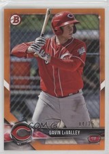 2018 Bowman Prospects Orange 4/25 Gavin LaValley #BP119 0e1
