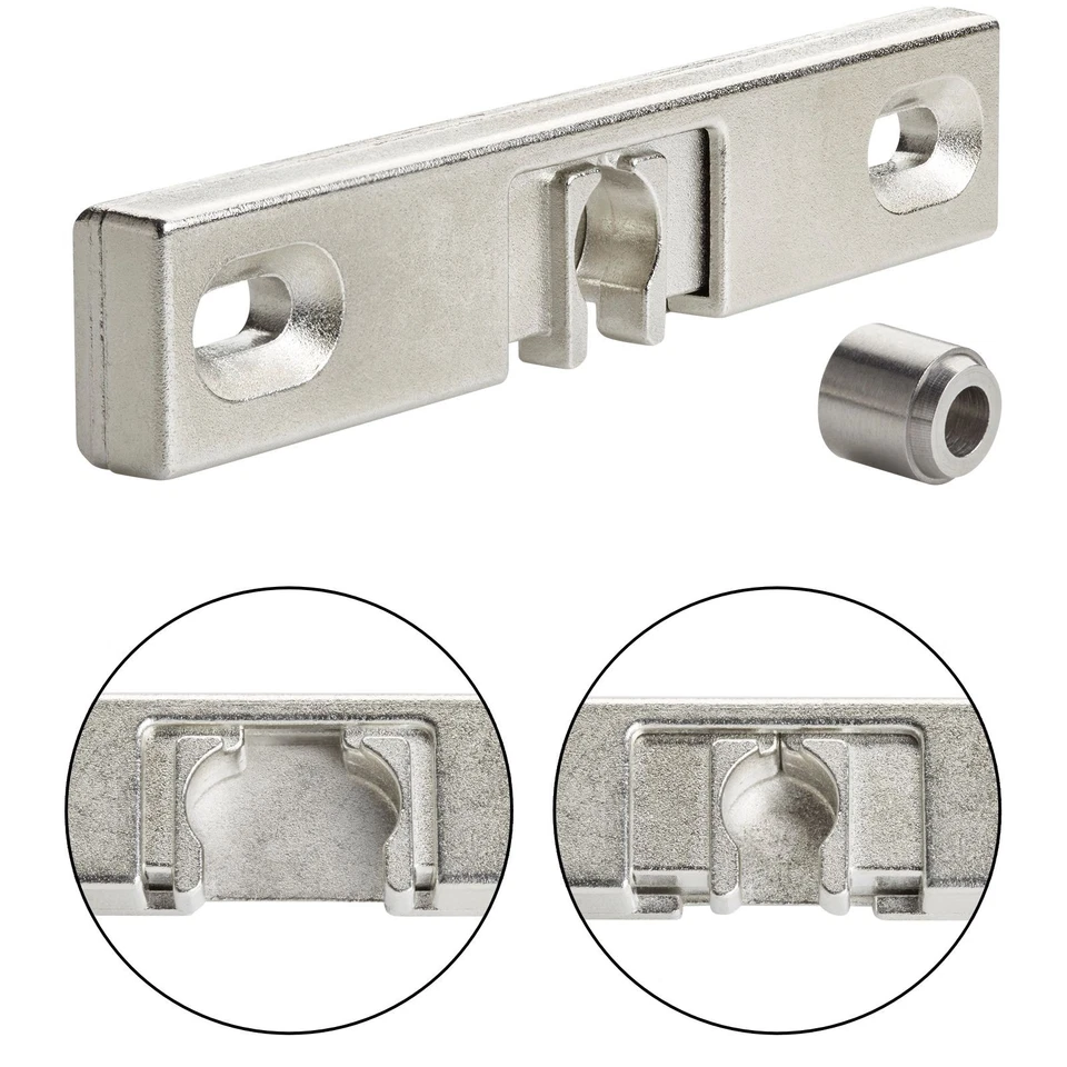 Balkontür Terrassentür Universalschnäpper Balkontürschnäpper mit Hülse SOTECH - Bild 4 von 4