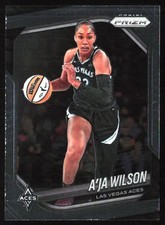 A’ja Wilson 2025 Panini Prizm WNBA #76 Las Vegas Aces