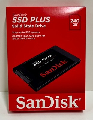 内蔵型SSD SanDisk SSD PLUS 240GB SanDisk SSD Plus 240GB Internal 2.5