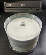 **NEU** LG GH22NS50 CD/DVD Brenner ** plus 35 DVD-R. und 15 CD-R. **GETESTET**