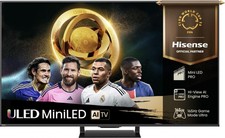 Smart TV 75" 4K UHD ULED MiniLED Vidaa AI TV Classe D Nero 75U7Q PRO HISENSE
