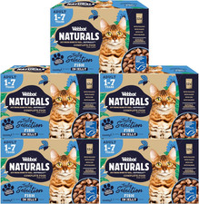 Webbox Naturals Adult Wet Cat Food Variety Pack - 60 x 100g Pouches 5.16 per kilo