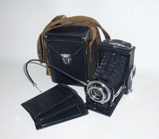 Moskva-3 KMZ Vintage 1951 Soviet Russian Folding Plate Camera 6x9