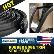 26ft New Rubber Seal Protector U Shape Weather Stripping Edge Waterproof
