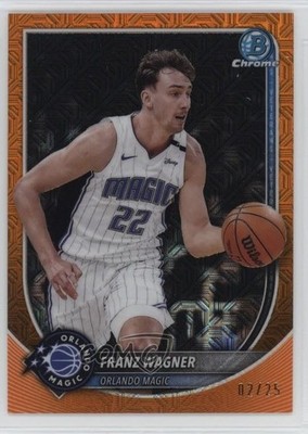2025 Bowman Chrome Mega Box Orange Mojo Refractor /25 Franz Wagner #BCV-95 0u8i