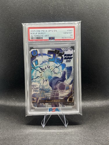 Boeuf Burst OP12-060 Alternate Art · OP12 PSA 10, eBay listing photo