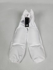 Pantalones de fútbol Adidas Climalite integrados acolchados para hombre pequeños blancos 690PA