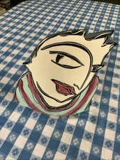 Post Modern Ceramic Face Art Jude Odell