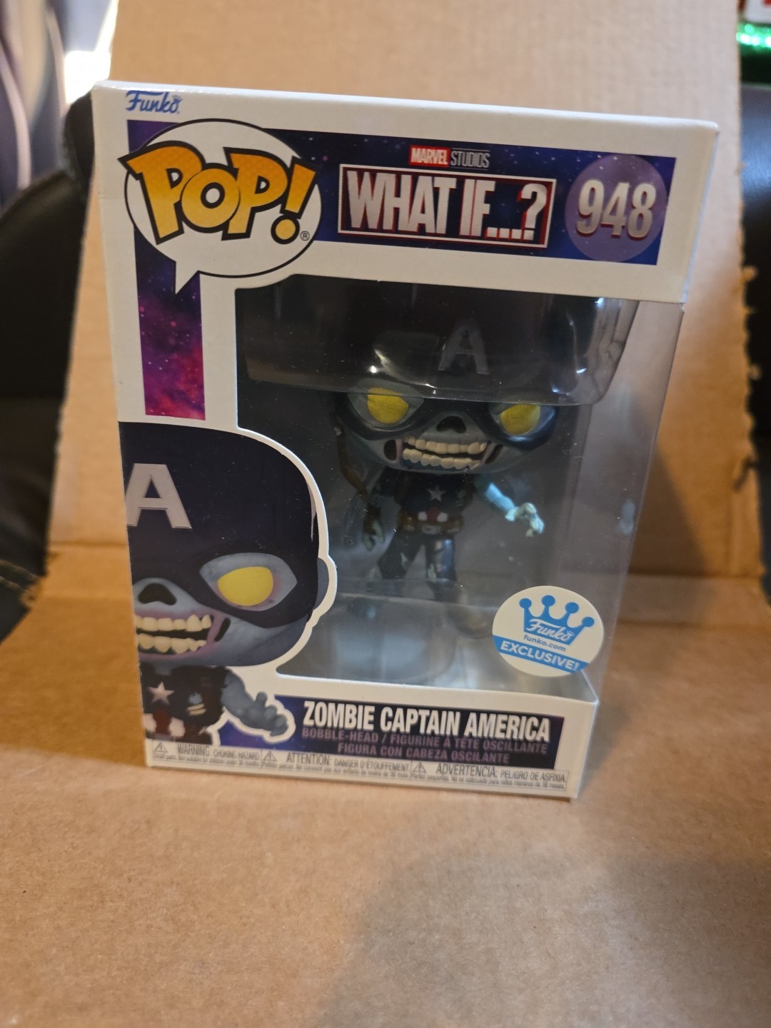 Funko Pop! Marvel ZOMBIE CAPTAIN AMERICA #948 Vinyl Figure