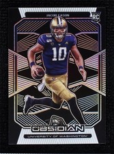2020 Panini Obsidian Draft Picks 74/99 Jacob Eason #16 fm0