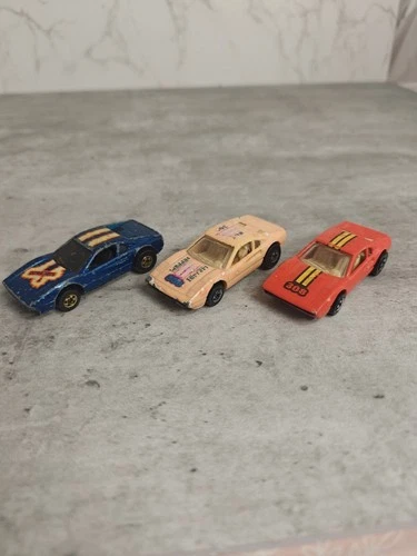 Hot Wheels Ferrari 308 Racebait Ultra Hots set of 3 vintage diecast 1/64