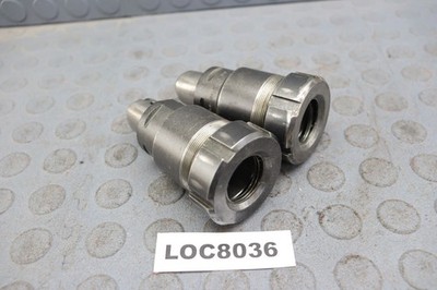 SANDVIK BALAS C8 COLLET CHUCK C4-391.18-25 C4 CAPTO SHANK LOT OF 2 LOC8036