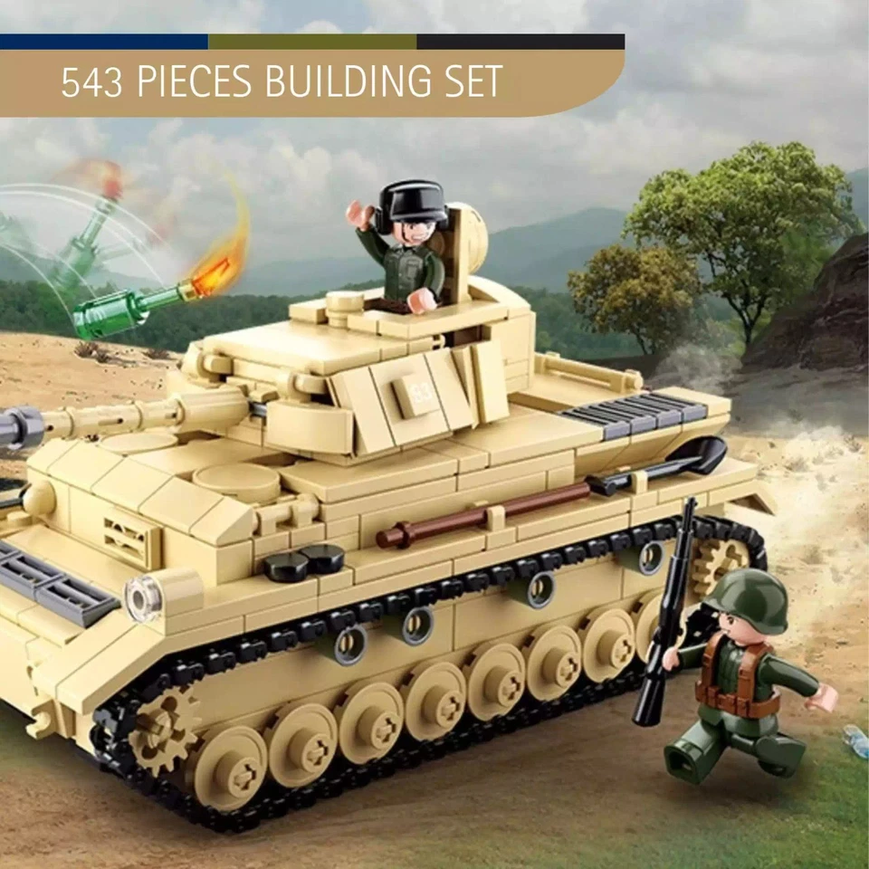 WW2 Tank Panzer Iv 543 Pcs - image 4 of 4