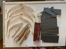 Britains Farm buildings - Meadow Farm Stables & Barn - job lot